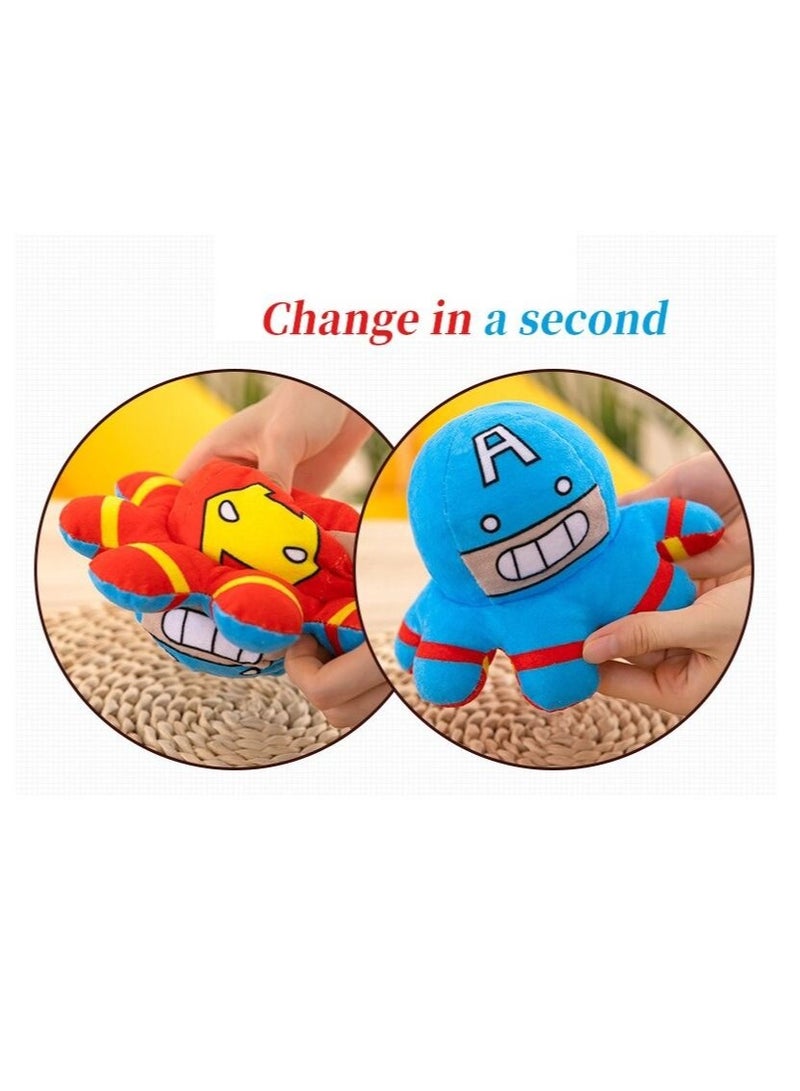 20cm Anime Cartoon Kawaii Reversible Manga Stuffed Plush Toy Doll Plush Toys Kawaii Double Sided Flip Plush Doll Toys for Children Gift - Image 3